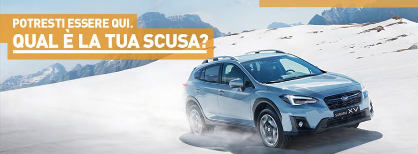 Test-Drive sulla neve con Subaru Driving School