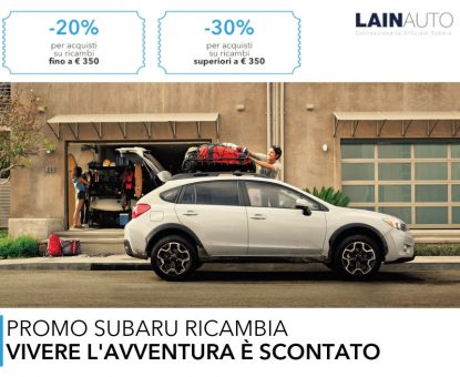 Promozione Subaru Ricambia