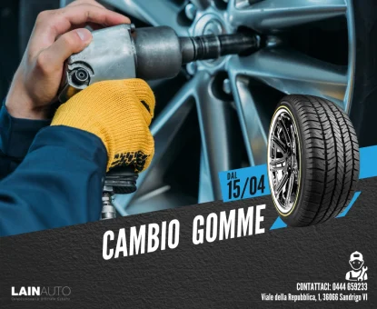 È ora di cambiare gomme!