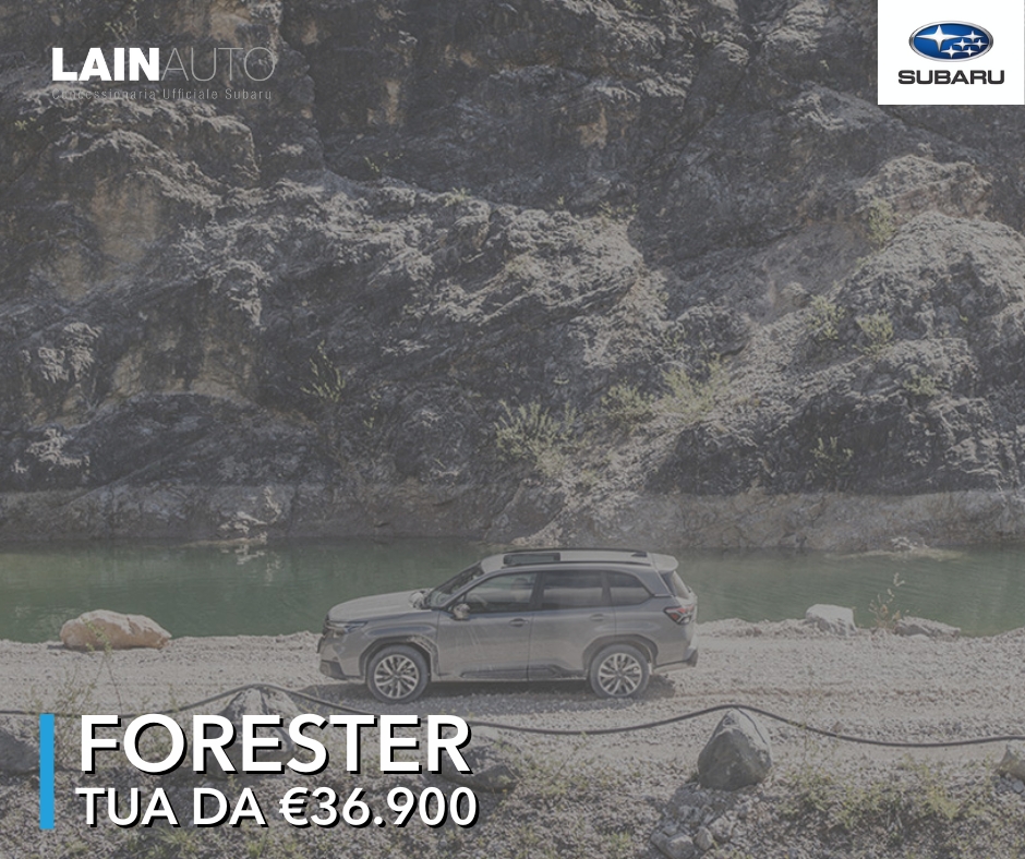 promo subaru forester